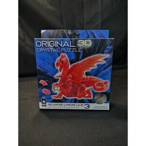 Dragon Red Deluxe Original 3D Crystal Puzzle from BePuzzled 3D Crystal Puzzle